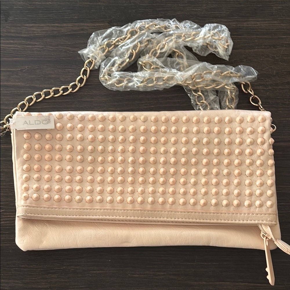 ALDO Light Pink Studded Women's Bag